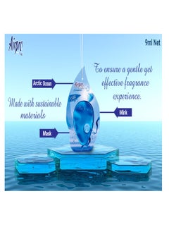 Airpro Luxury Hanging Gel Car Perfume & Air Freshener |Arctic Ocean|
Ensures a Long-Lasting and Delightful Fragrance, Bringing the Refreshing Essence of Arctic Ocean to Your Car’s Atmosphere.  - Image 5
