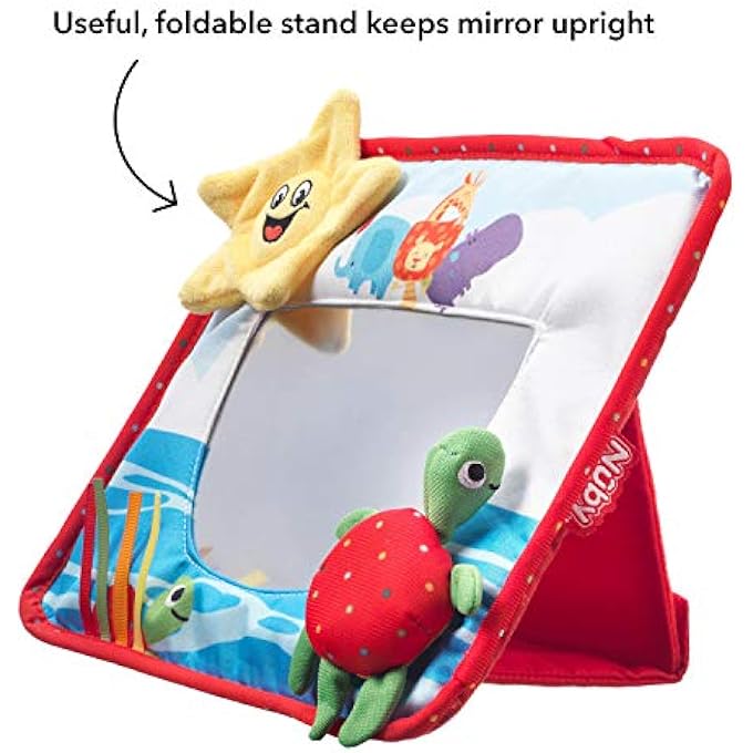 TUMMY TIME ACTIVITY MIRROR, SENSORY TOY FOR BABIES AGED 6 MONTHS PLUS - Image 4
