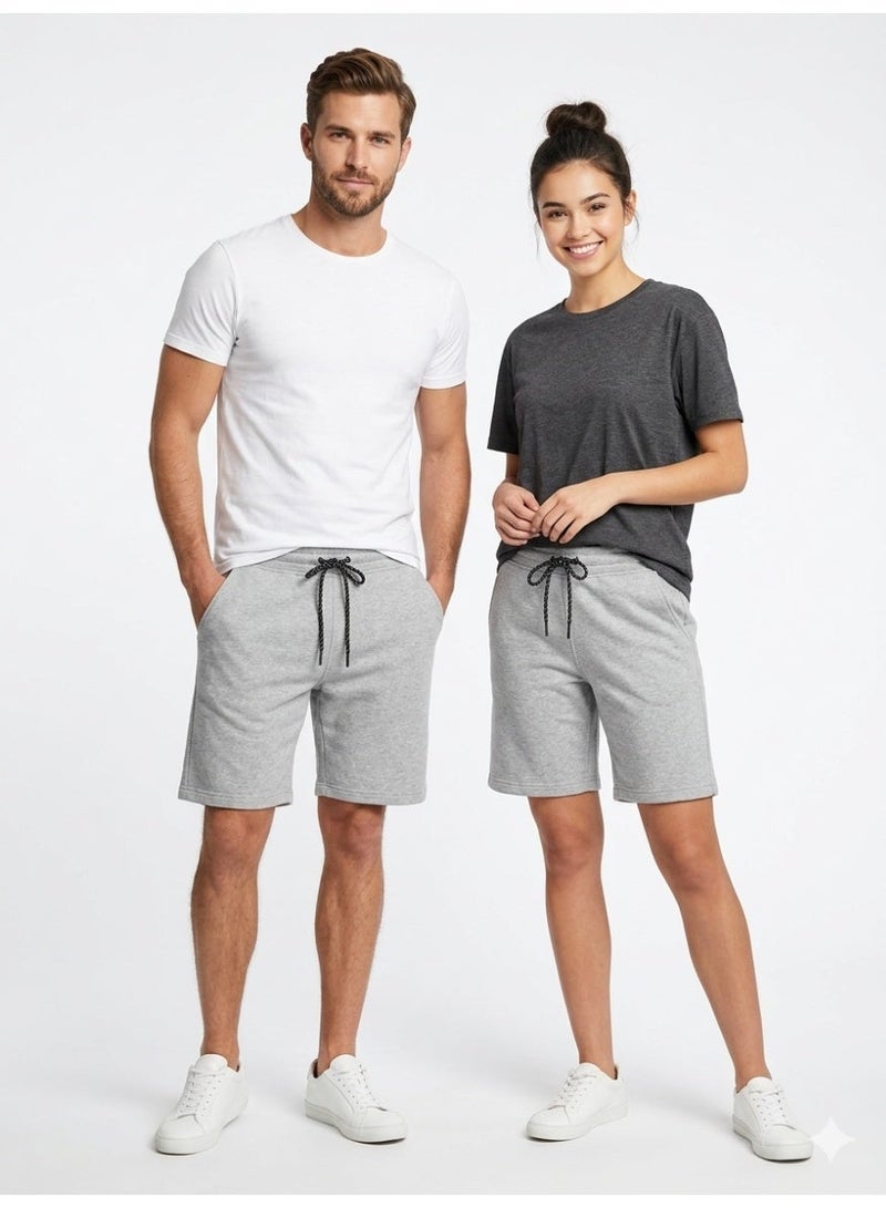 Unisex Premium Casual Soft Milton shorts - Comfortable Casual Sports Shorts with Drawstring - Image 2