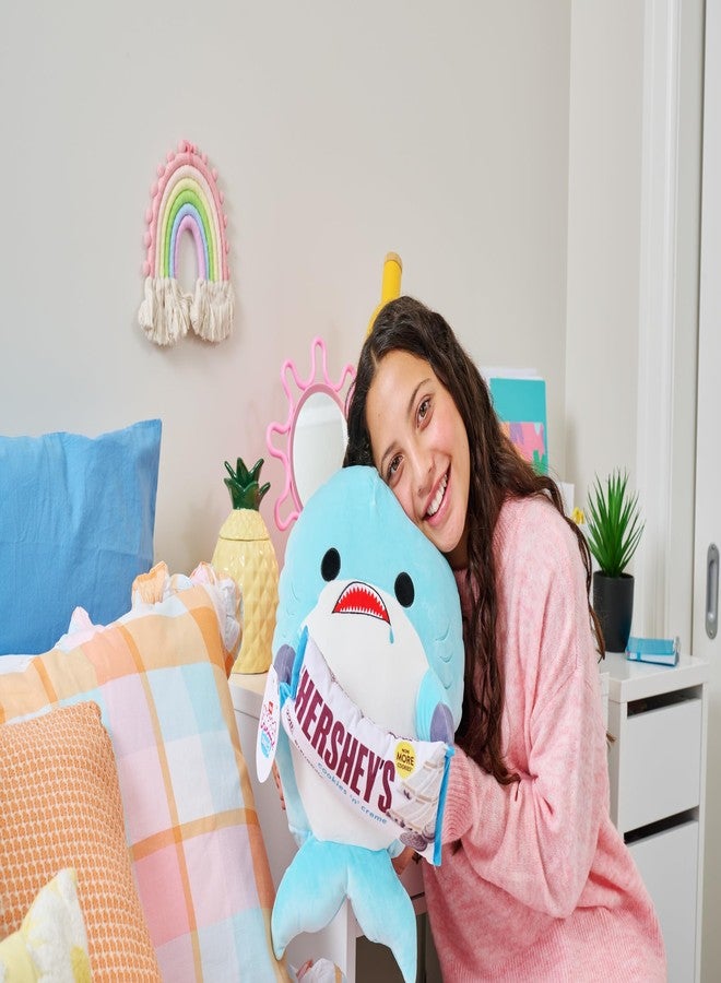 Snackles 77573H Shark (Hershey, Cookie n Cream) Series 2 35 cm Plush Toy Medium (35 cm) - Image 4