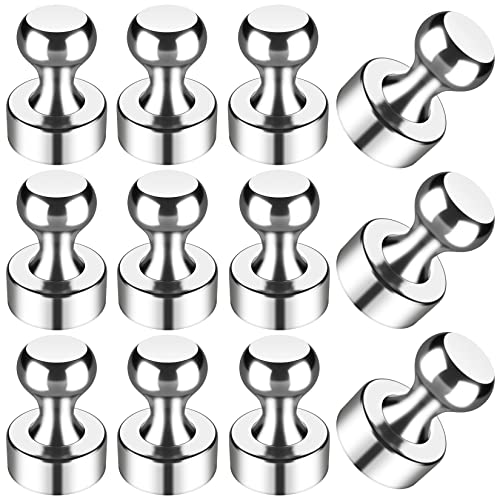 WUDIME 12Pcs Strong Magnets for Whiteboard, Fridge Magnets Adults, Refrigerator Magnets, Magnet Fridge, Small Strong Magnets for Kitchen, Office, Classroom, Locker - Image 1