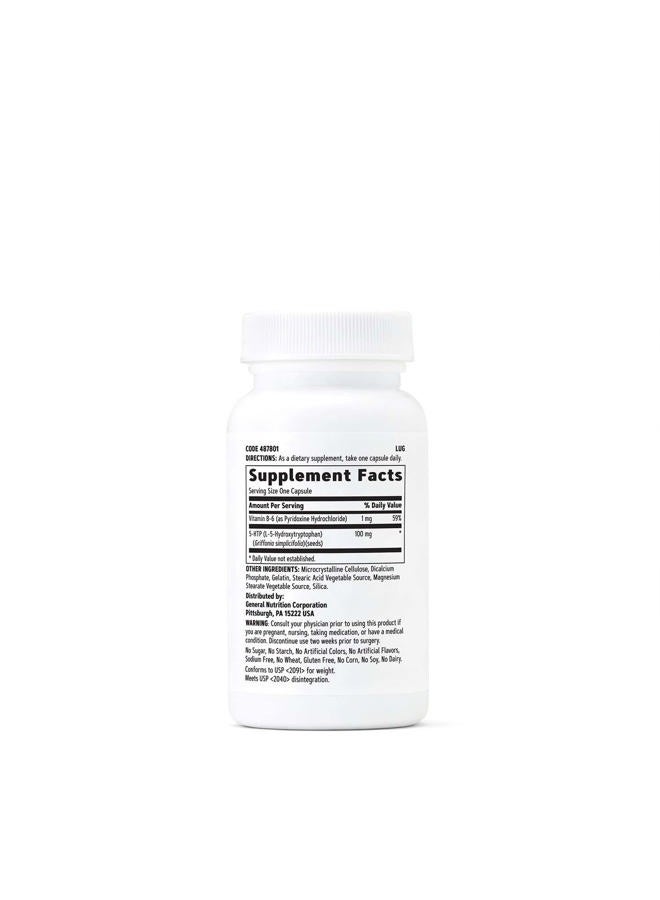 GNC 5-HTP 100mg | 30 Count - Image 2