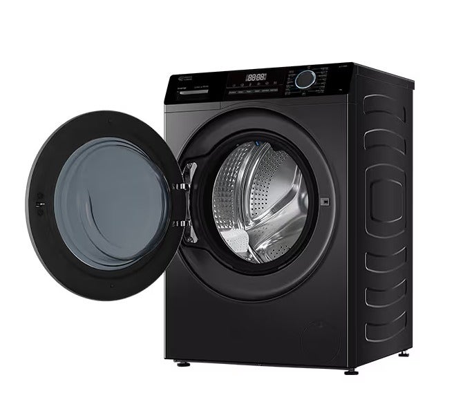 جنرال سوبريم غسالة تعبئة أمامية 10 كيلو,14 برنامج , إنفيرتر ،فضي غامق, GSFL100WH - Image 2