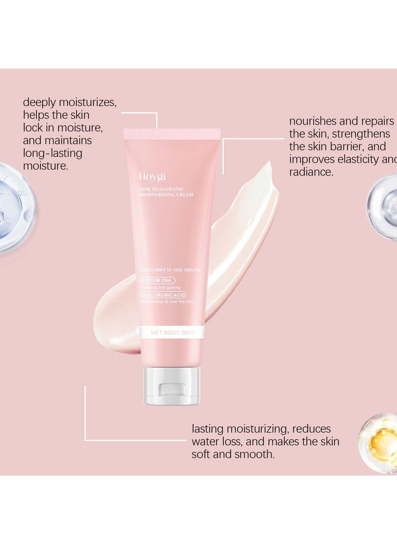 Hyaluronic Acid Hydrating Cream | Long-Lasting Moisture & Skin Nourishment - pzsku/Z62CA11D6C9A8C2B84E0EZ/45/_/1740903137/5162131c-0b76-4056-89de-d5630564a1af