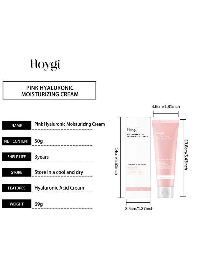 Hyaluronic Acid Hydrating Cream | Long-Lasting Moisture & Skin Nourishment - pzsku/Z62CA11D6C9A8C2B84E0EZ/45/_/1740903146/2c393e54-b4f7-45b2-9c0c-607256096f65