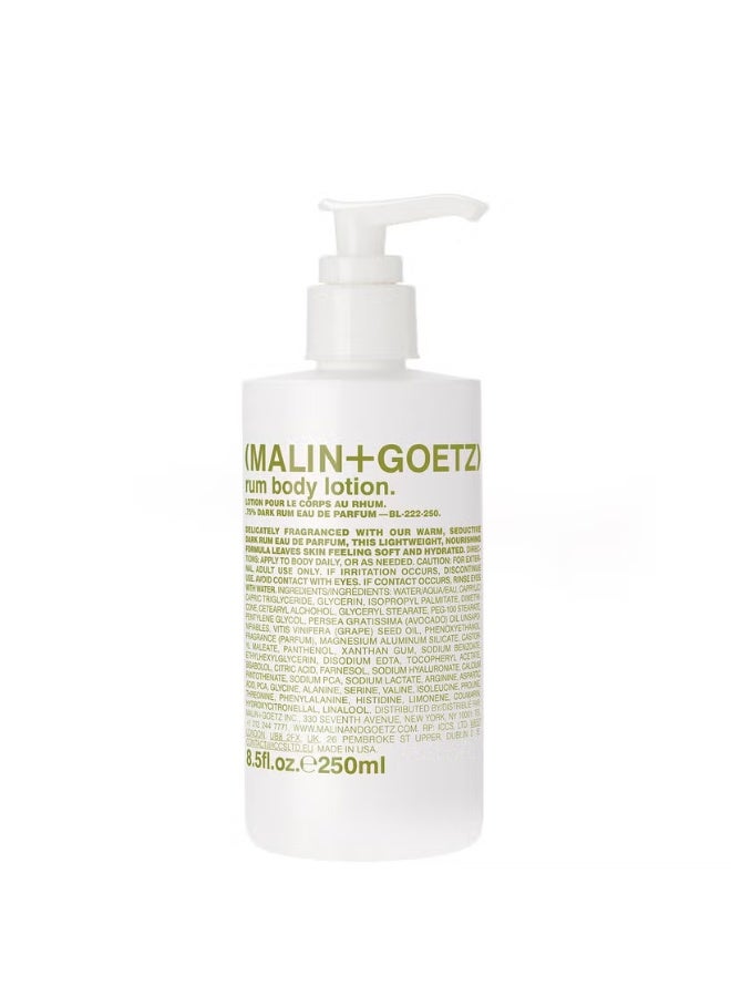 MALIN + GOETZ Rum Body Lotion - Image 1