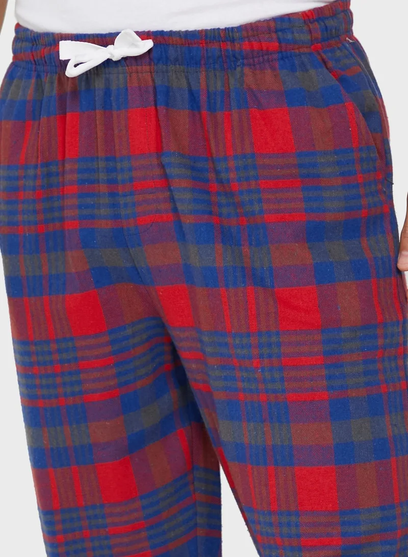 Seventy Five Plaid Nightwear Bottoms