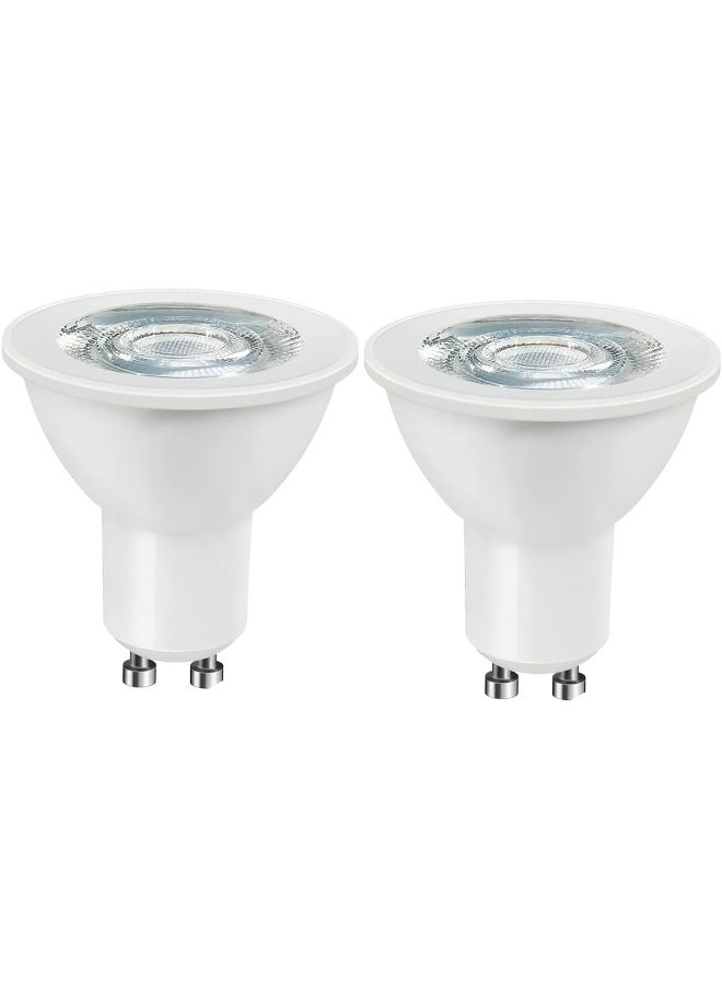 melfi Melfi 7W Gu10 Spotlight Bulb, 220V, Daylight And Warm White  Energy-Efficient Led Light For Home And Office (Daylight, Pack Of 2)  - Image 1