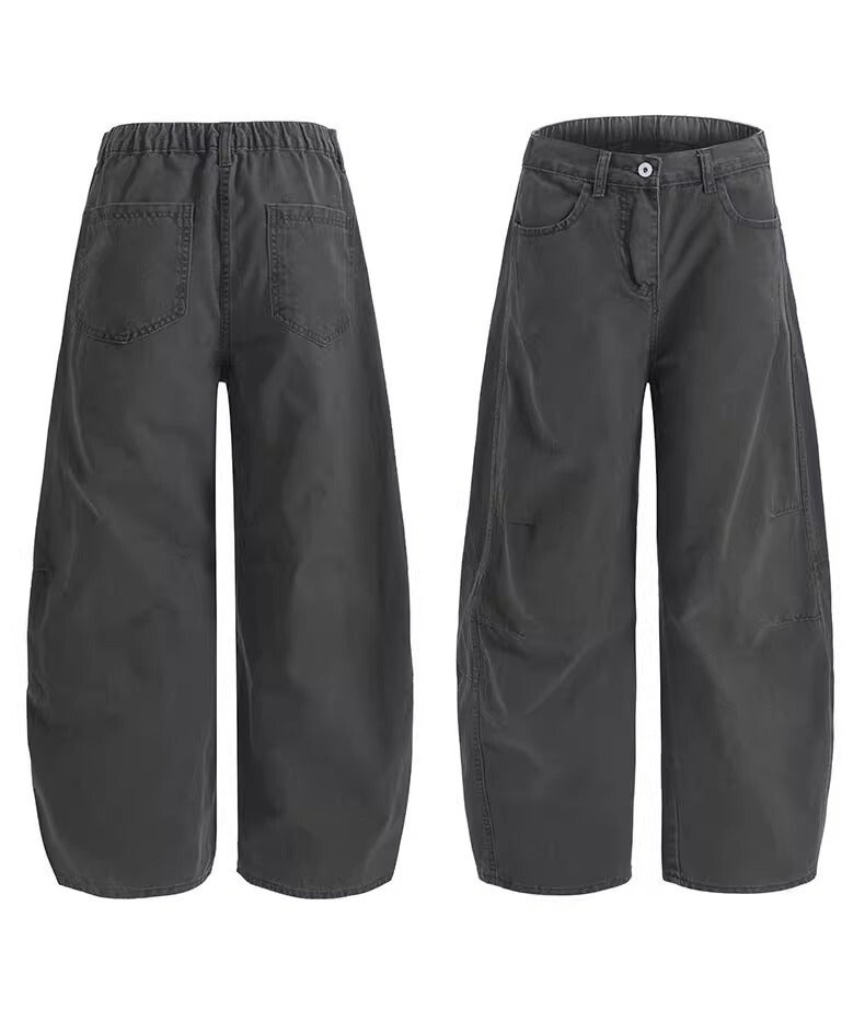 Unisex Classic Denim Jeans Loose Fit Daily Outdoor Wear - Image 1