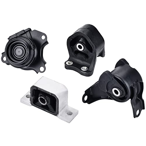 Lochnchn 4PCS Engine Motor Mount Kits Compatible with Honda CRV 24L 20022006 Engine Transmission Motor Mount Replace A4504 A4506 A6596 A6597 - Image 1