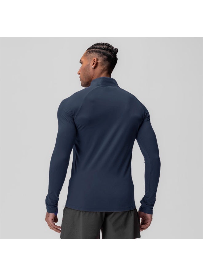 Mens Quick Dry Compression Long Sleeve T-shirt Man Skinny Slim Stretch Sweatshirt Gym Fitness Tee Tops Running Workout Clothing - Image 3