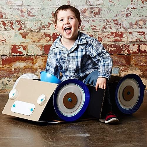 Makedo Safe-Saw | 1 Piece Steel Blade Tool with No Sharp Edges | STEM and STEAM Educational Toys for Kids | At Home Play + Classroom Learning | Reusable Tools for Boys and Girls Age 5+ - Image 5