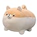 sofipal Shiba Inu Dog Plush PillowCute Corgi Stuffed Animal Toy Doll Gifts for ValentineChristmas Brown 157 inch - Image 4