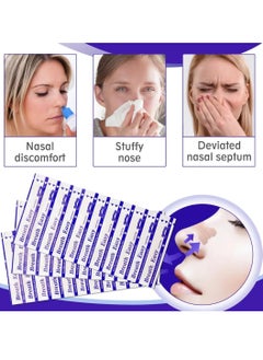 Sefudun 30Pcs Nasal Strips Breathe Nose Strips to Reduce Snoring and Relieve Nose Congestion Works Instantly to Improve Breath During Sleep Relieve Nasal Congestion Due to Colds and Allergy  - Image 5