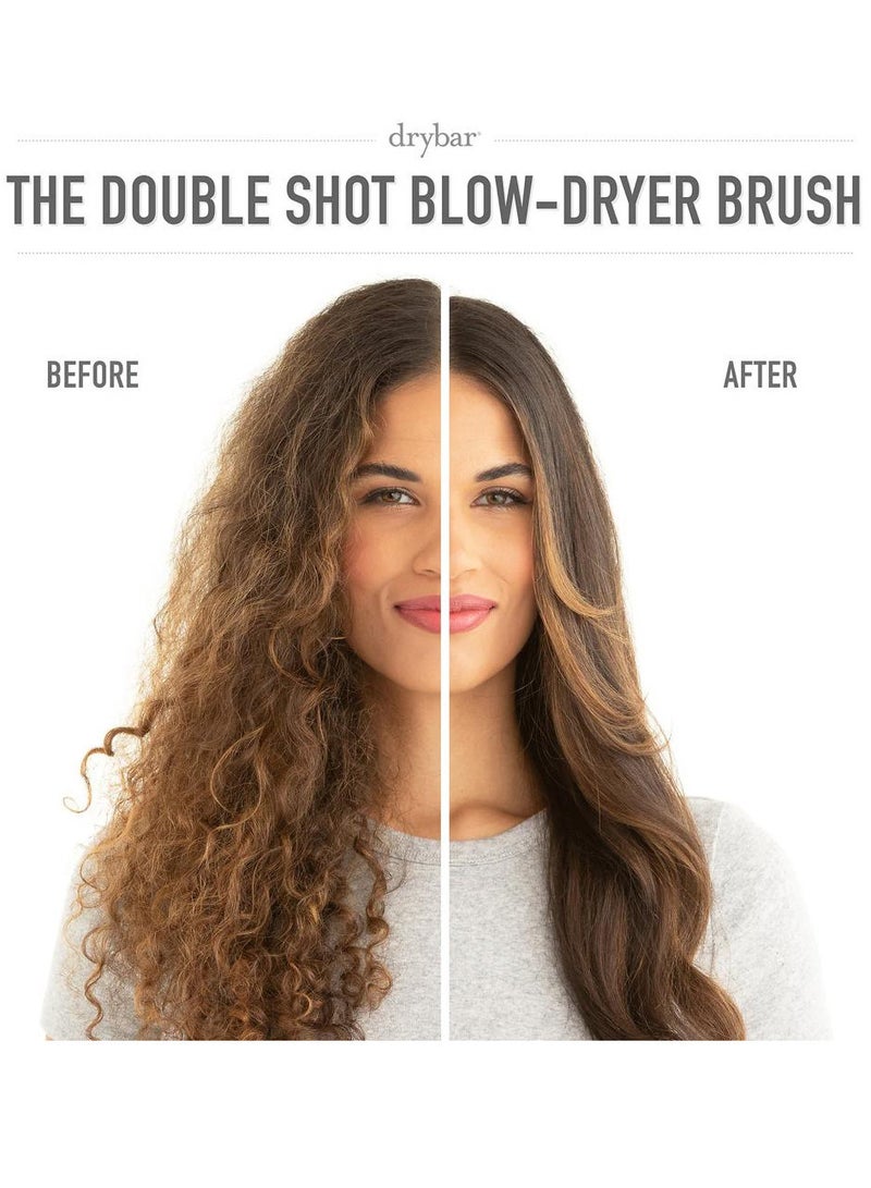 ABJ 1200W Powerful Hair Dryer And Styler Hair Straightener Brush 2 in 1 - Hot Air Stylers - Fast Heating - 3 Temp Settings - Image 2