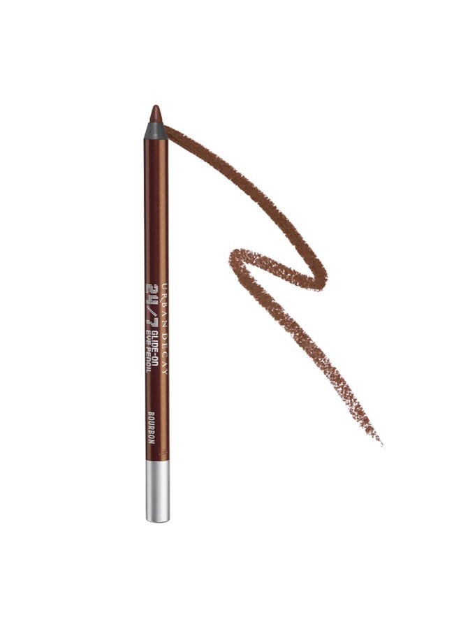 Urban Decay 24/7 Glide-On Waterproof Eyeliner Pencil (Bourbon - Dark Brown Shimmer), Smudge-Proof, Transfer-proof, Long-lasting Colored Eye Liners, Hydrating Vitamin E, Cruelty-free - 0.04 oz - Image 1