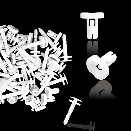 RBOKO 20Pcs Door Panel Retainer Clips OEM 15960325 Replace LH LHS Nylon Clip Plastic Retainers Fasteners Push Type Push Pin Screws Compatible with Chevy Suburban Tahoe C1500 C2500 C3500 K1500 K2500 K3500 - Image 1