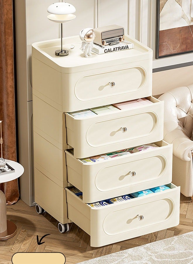 NKX 4 Layers Stylish Multi-Functional Storage Cabinet  - Image 3
