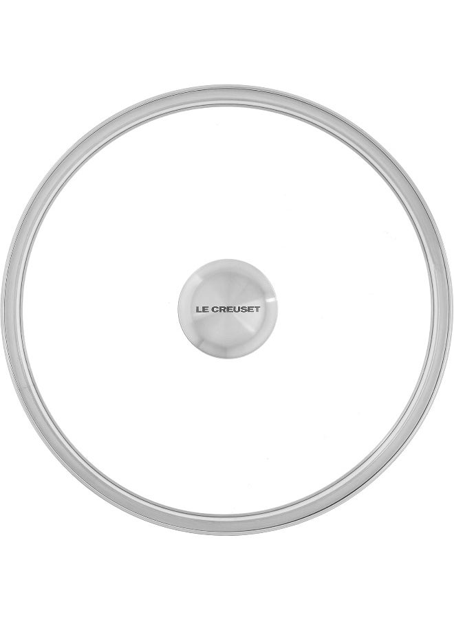 Le Creuset Le Creuset Signature Glass Lid with Stainless Steel Knob, 10"  - Image 2