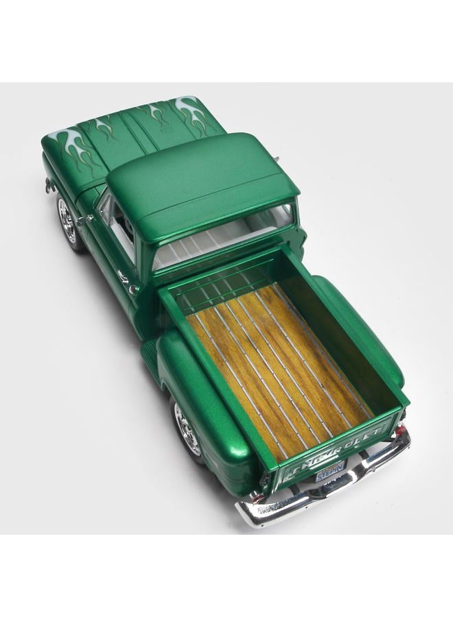 Revell Level 4 Model Kit 1965 Chevrolet Stepside Pickup Truck 2-in-1 Kit 1/25 Scale Model - Image 4