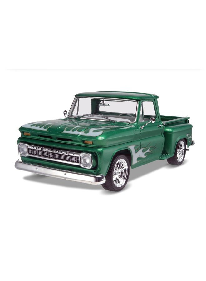 Revell Level 4 Model Kit 1965 Chevrolet Stepside Pickup Truck 2-in-1 Kit 1/25 Scale Model - Image 3