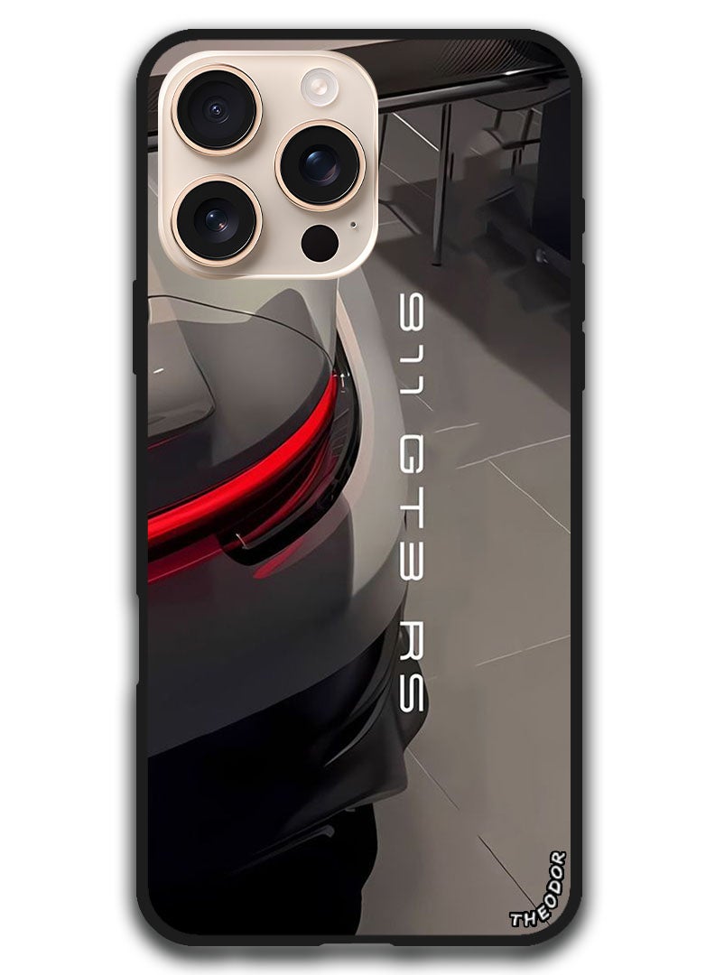 Theodor Protective Case Anti Scratch Shock Proof Bumper Cover For iPhone 16 Pro (6.3)-inch Car (37) - Image 1