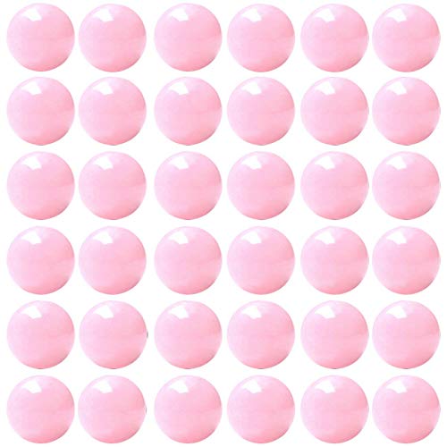 Natural Stone Beads 100pcs 8mm Rose Quartz Round Genuine Real Stone Beading Loose Gemstone Hole Size 1mm DIY Charm Smooth Beads for Bracelet Necklace Earrings Jewelry Making Pink Rose Quartz 8mm
