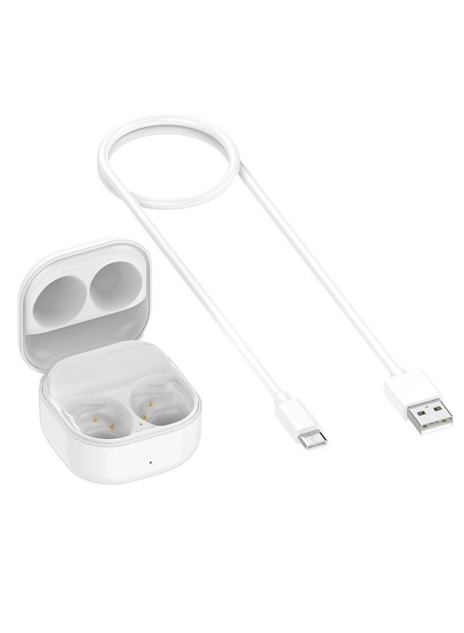 general Suitable for Samsung Galaxy buds FE R400 Bluetooth headset charging case charger storage box charging cable - Image 1