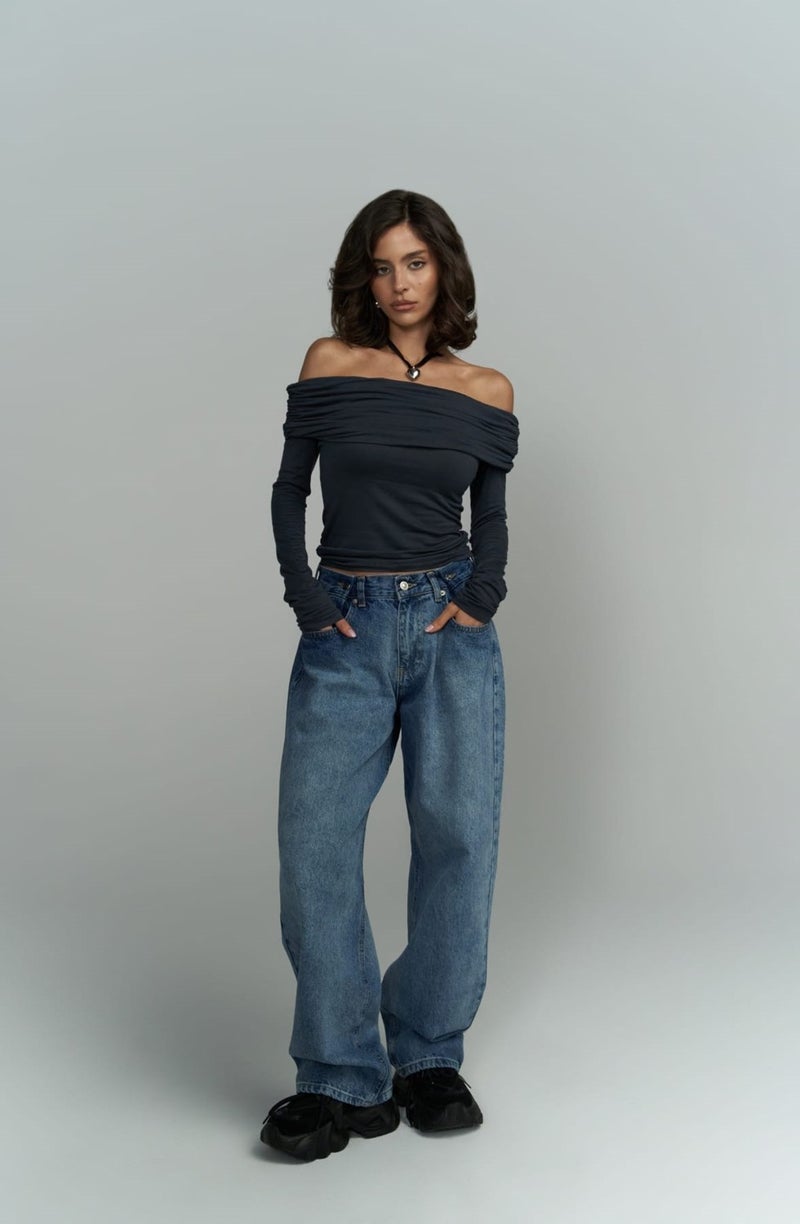Mai Collection Unique Blue / Blue Jeans - Image 1