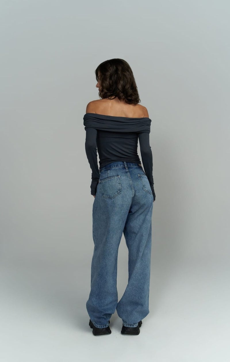 Mai Collection Unique Blue / Blue Jeans - Image 4