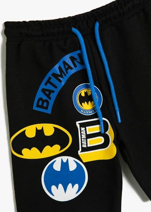 كوتون Boy Shorts Batman Printed Licensed Cotton Waist Tie