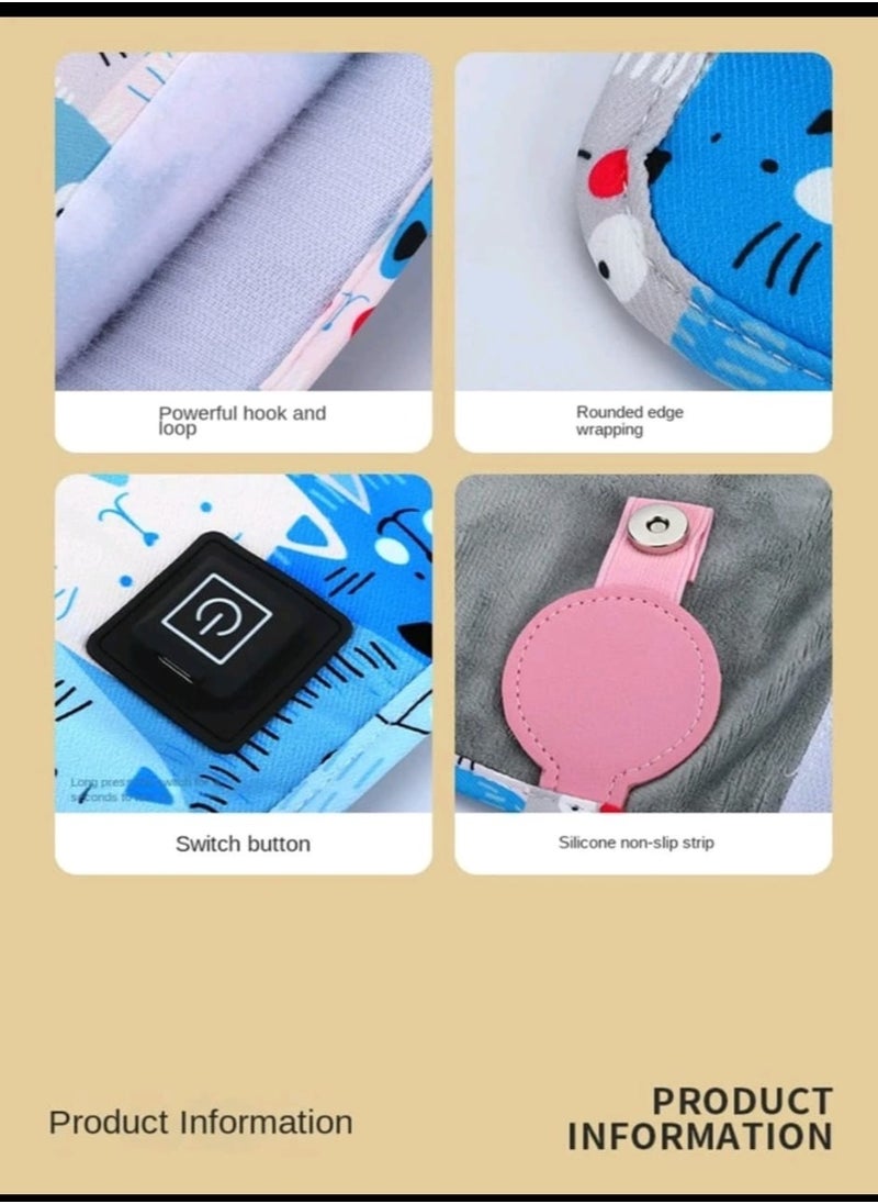 Generic - Portable Baby Bottles - Breast Milk Warmer Bag with USB Charging Adjustable Temperature 3 Gears, Baby Bottle Warmer Bag for Driving, Camping, Care - Image 1