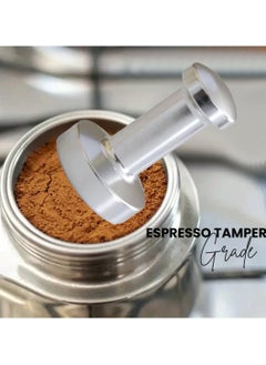 Rattleware Rattleware 56mm Espresso Tamper - Heavy Duty Commercial Grade, Flat Bottomed, Aluminum Design for Consistent Tamping - Ultimate Comfort & Grip, Easy-to-Clean, Barista-Approved Coffee Accessory  - Image 5