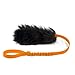 HOWGO Dog Rope ToyDog Bungee Chaser Toy 100 SheepskinSheep Smell Tug Toy for All Breeds Orange Long Without Ball - Image 3
