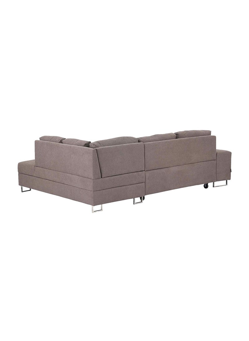 ROYALOAK Royaloak Miller Corner Sofa Bed with Storage | Fabric Upholstery | Comfortable Seating Space | Sturdy Base | Sofa Bed with Storage  - Image 3