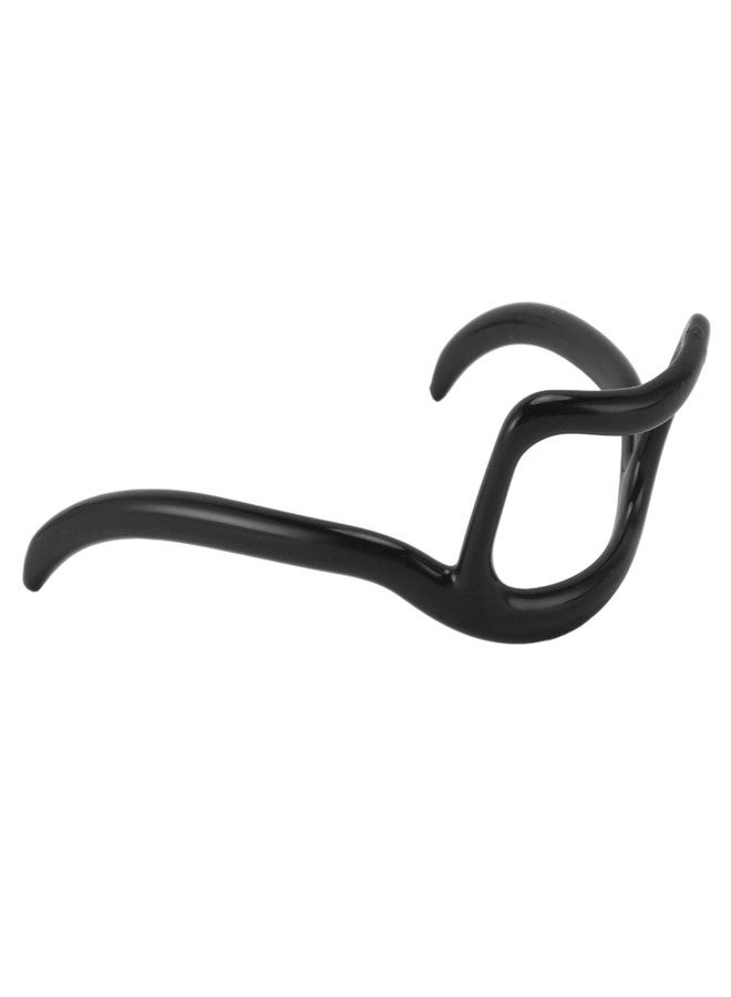 gernie أداة تشكيل اللحية، قالب للحلاقة، أداة تشكيل مناسبة لتشذيب اللحية، أدوات للحلاقة، أمشاط اللحية والشارب (أسود) - Image 5