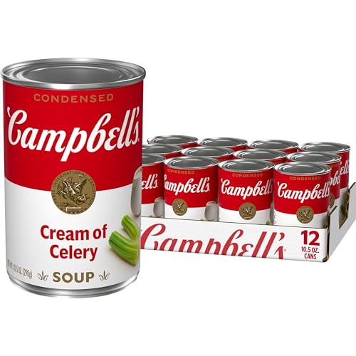 Campbell's Condensed Cream of Celery Soup, 10.5 oz Can (12 Pack) - Image 1
