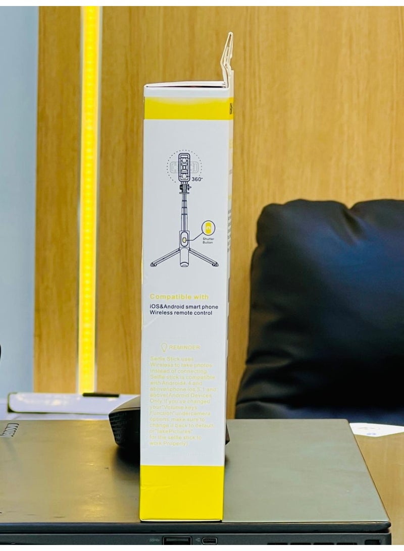 Bolice Magic BO-305 Selfie Stick Tripod with Wireless Remote Shutter - Image 3