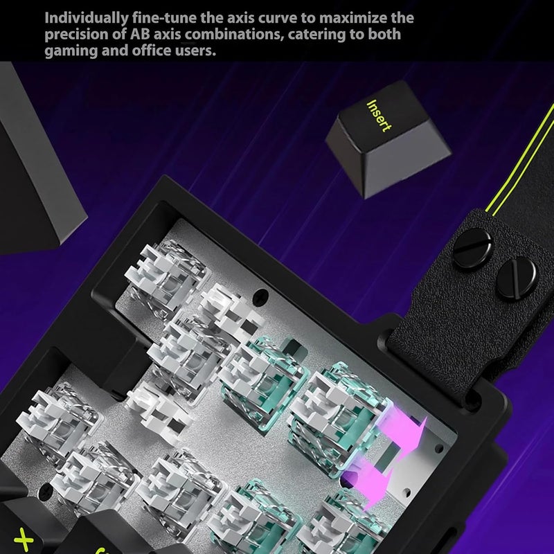 Responsive Switches Mechanical Keyboard with Detachable USB C Cable and Multimedia Control High Response Keyboard - Image 2