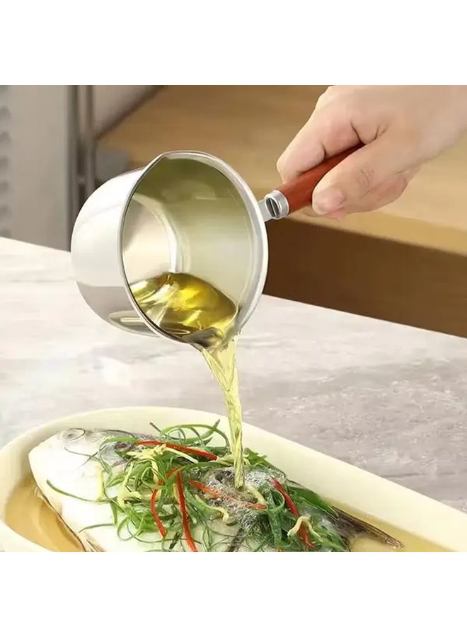 Oil Splashing Pot Mini Oil Sprayer Kitchen Utensil Frying Accessory One Color Size Variant - Image 2