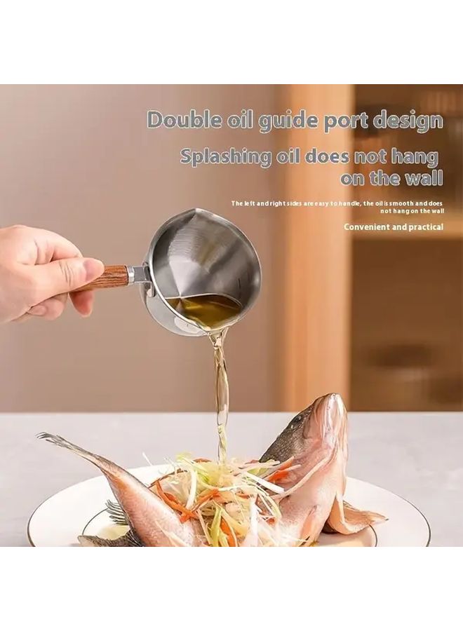 Oil Splashing Pot Mini Oil Sprayer Kitchen Utensil Frying Accessory One Color Size Variant - Image 4