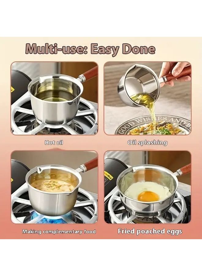 Oil Splashing Pot Mini Oil Sprayer Kitchen Utensil Frying Accessory One Color Size Variant - Image 3