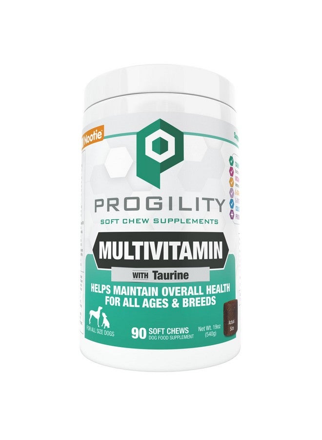 nootie Nootie Progility Multvitamin for Dogs, Multivitamin Supplement for Dogs with Taurine, 90 Soft Chews per Container - Image 1