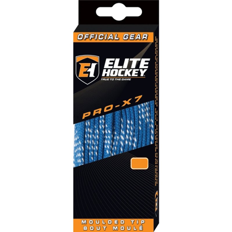 Elite Hockey PRO-X7 Skate Laces (X7-Royal, 72") - Image 3