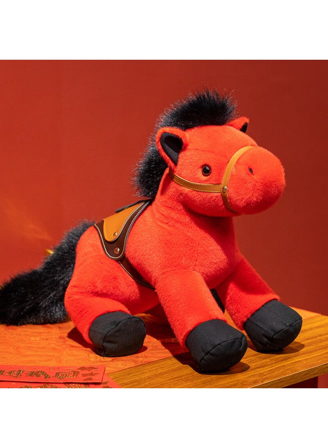 Weltston Plush Toy Zodiac Horse Year Doll Stuffed Animal Pillow Birthday Gift For Girls Auspicious Steed Figurine - Image 4