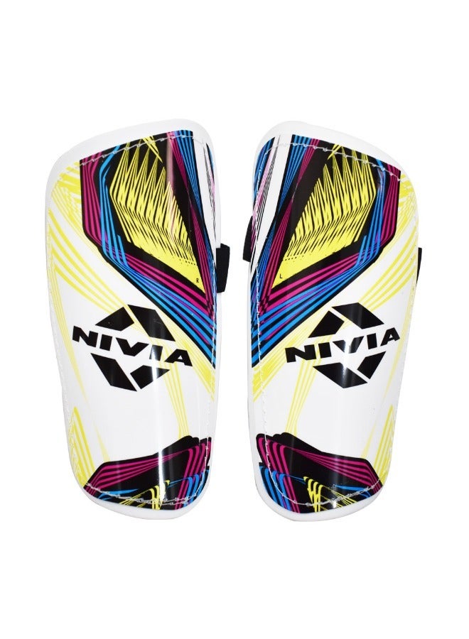 Nivia Classic Shin Guards with Sleeves Size-M  - Image 1