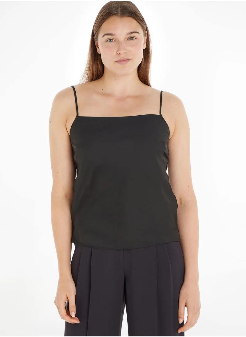 CALVIN KLEIN Strappy Knitted Cami Top