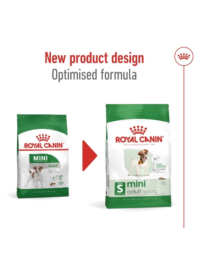 Royal Canin Mini Adult Dry Dog Food 8kg – Small Breed Nutrition, High Digestibility, Skin & Coat Care, Bone & Joint Support, Omega-3 Formula - Image 2