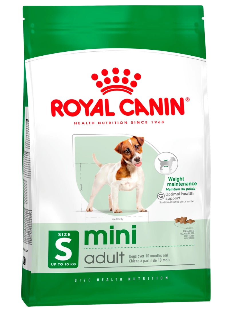 Royal Canin Mini Adult Dry Dog Food 8kg – Small Breed Nutrition, High Digestibility, Skin & Coat Care, Bone & Joint Support, Omega-3 Formula - Image 1