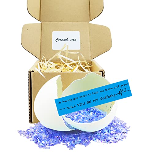 MUFUN Godfather Proposal Egg Will You Be My Godfather Egg with Surprise for Best Friend Brothers Uncles - Image 1